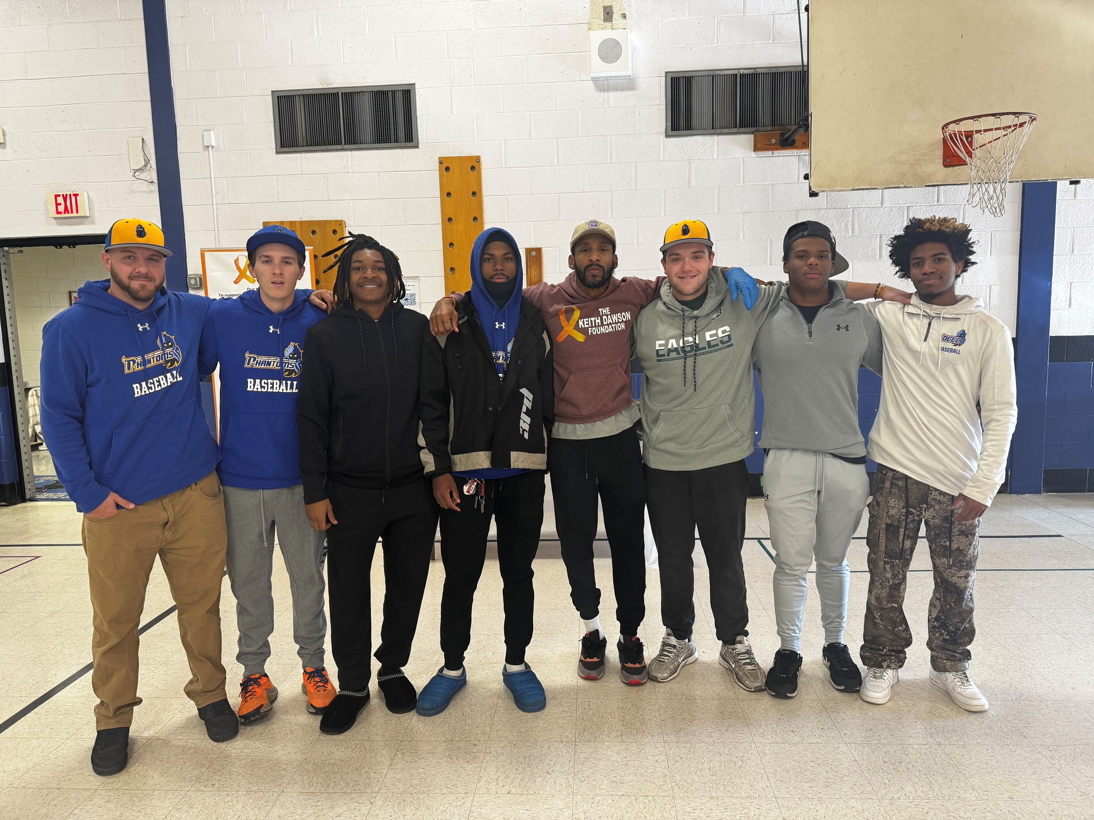 Phantoms Baseball Serves Community, Gives Thanks