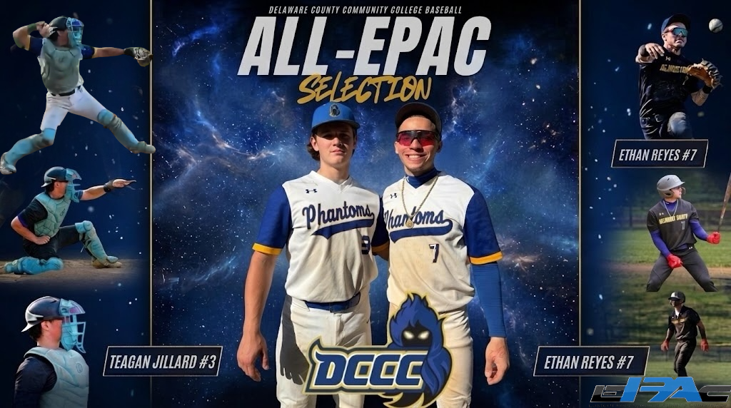 Phantoms Baseballers Reyes and Jillard Honored as All-EPAC First Team