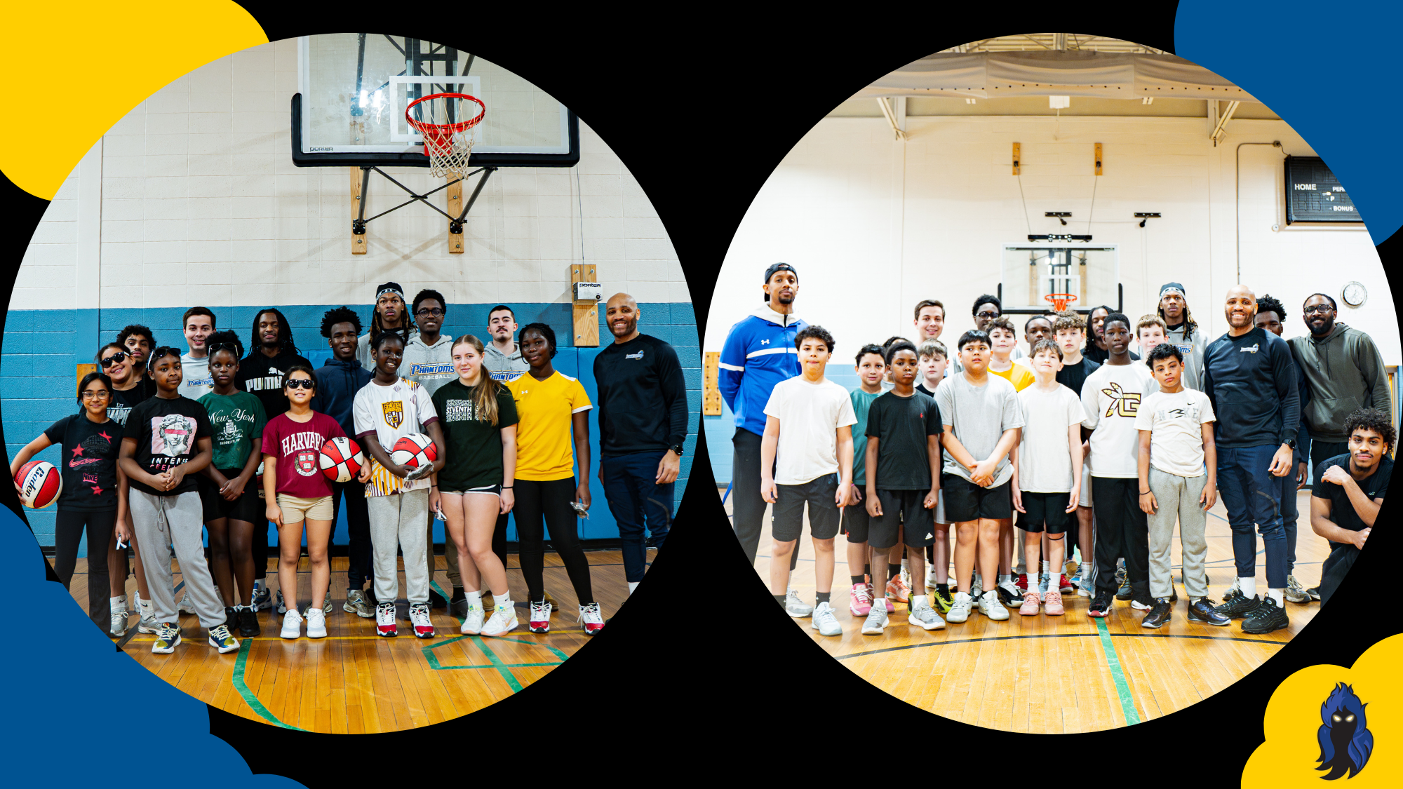 Phantoms Take the Court for Youth Hoops Clinic